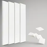 Sumobaby Heat-Resistant Hook and Loop Tapes Upgraded,Blackout Curtains Specific(Four Strips,Totaling 20 Pieces)