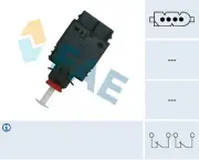 Brake Light Switch Stop Pedal Sensor 24530 for Opel Omega Land Range Rover