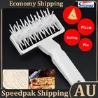 Pizza Cookies Dough Roller Pastry Pie Needle Wheels Bread Hole Punch (L) AU