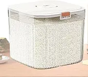 Moisture Proof Storage Bin - Large Food Storage Bin, Dry Goods Storage Box | Stackable Kitchen Dispenser With Lid Seal, Moisture Resistant Design, Use In Pantry Cabinets Cupboard Meal Prep Bulk