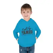 Toddler Pullover Fleece Hoodie - cant be tamed