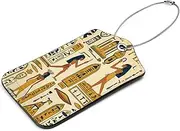 [YTYVAGT] Luggage Tags for Suitcases,Luggage Tag,Backpack Luggage Tags,2-Pc,Ancient Egyptian National Symbols