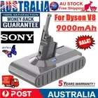 9000mAh Sony Battery For Dyson V8 SV10 Absolute Animal Fluffy Series Cleaner BB