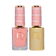 DND DIVA - #049 Starfish Chai - Nail Gel & Lacquer Polish Duo 15ml