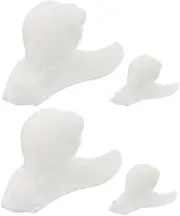 STOBOK 4pcs Snail Resin Molds Mini Snail Resin Charming Ornaments for DIY Craft Kit