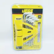 JEGS Metric Hex Key Set 14pc. 80758 1.5mm - 10mm