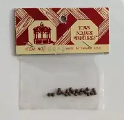 Town Square Miniatures Doll House Tiny Knobs Finials T8045 NOS