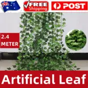 12Pcs Artificial Ivy Vine Fake Foliage Flower Hanging Leaf Garland Plants Party