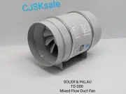 SOLER & PALAU TD-200 Mixed Flow Duct Fan (NEW).