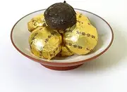 Puerh Tea - Ripe Puerh Tea Cake 20Pcs / 3.17oz 2015 Year Sticky Glutinous Rice Flavor - Pu erh Tea Puer Tea Pu'er Tea - Yunnan Pu-erh Tea Chinese Tea - Mini Puerh Tuocha