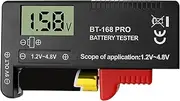 Digital Battery Tester | Automotive Load Tester 1.2V Digital Battery Tester | Capacity Battery Checker Voltage Alternator Battery Analyzer for Car