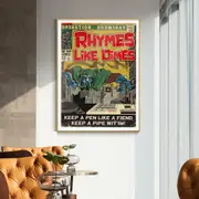 MF Doom Rhymes Like Dimes Poster Wall Art