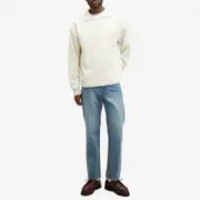 FrizmWORKS Collar Knit Pullover Sweater