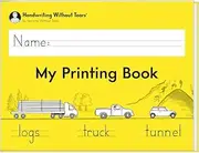 Learning Without Tears - My Printing Book Student Workbook, Current Edition - Handwriting Without Tears Series - 1st Grade Writing Book - Letters, Language Arts Lessons - for School or Home Use