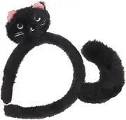Abaodam Halloween Cat Headband Unique Cosplay Accessory Adorable Cat Style Headband