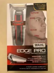 Wahl Edge Pro Bump Free Corded Beard Trimmer, Touch up Trimmer, & Grooming Detai