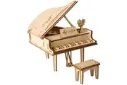 Robotime Grand Piano DIY Classical 3D Wooden Puzzle Kit 74pcs (ROB163612)