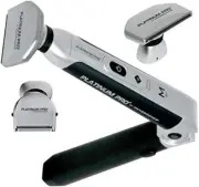 by MANGROOMER New Back Shaver with 3 Shock Absorber Flex Heads, Power Hinge, ...