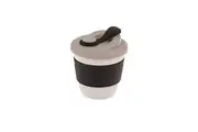 Oasis: Plastic Coffee Cup - Black (227ml)