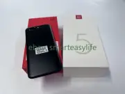 ﻿ OnePlus 5 64GB/128GB Octa-Core Dual SIM 5.5" Black Android Smartphone New seal