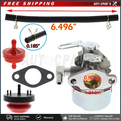 For Yardking Snow Blower Carb 12 hp Tecumseh OHSK120 223618A Repls Carburetor