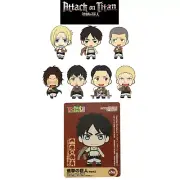 Attack on Titan Piktam! Series Trading Rubber Keychain Showoff Anime Comicon
