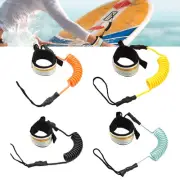 Convenient For Stand Up Paddle Board Leash 5ft Coiled Surfboard Safety Rope
