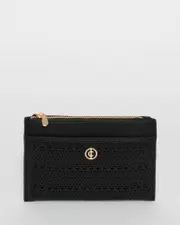Black Adalyn Punchout Purse