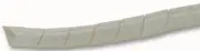 CONCORDIA TECHNOLOGIES - 3mm Spiral Cable Wrap, Natural, 10m