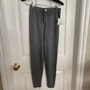 NWT Girls M 7/8 Falls Creek Sweater Jogger Pants Grey Silver Sparkle Glitter