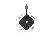 Aerocool Essential TypeC HUB with Card Reader with 3.5mm