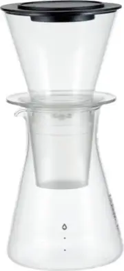 IWAKI KT8644-CL1 Glass Coffee Server Water Dripper Water Drip 440ml Clear NEW