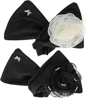 SHERCHPRY 2Pcs Hair Bun Maker Hair Donut Shaper Styling Tool for Easy Updos for Daily Wear Travel Parties and Special Occasions