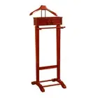 Proman Products Bombay Suit Valet Stand with Drawer, Top Tray, Contour Hanger