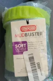 Dexas MudBuster Portable Dog Paw Cleaner Small Green