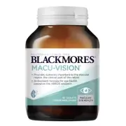[BLACKMORES] MACU-VISION 90 TABLETS EYE HEALTH SUPPORT FREE SHIPPING