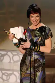 Costume Designer Sandy Powell onstage at the 82nd Academy Awards h- Old Photo