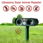Solar Animal & Pets Ultrasonic Bird Repeller Motion Sensor Snake Cat Deterrent
