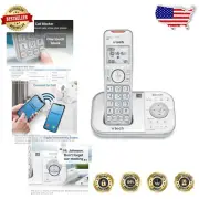 Elegant DECT 6.0 Cordless Phone with Voice Guide, Call Blocking & Large Display
