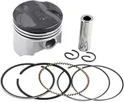 Motorcycle Bore Size STD ~+100 38mm~39mm Piston & Piston Ring Kit Compatible With YAMAHA XF50D VOX Deluxe XF50L VOX LIMITED YN50F NEO'S 4ST(Oversize 50)