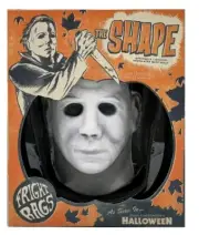 Fright Rags Michael Myers Halloween "THE SHAPE" 6 Inch Mini Mask LE NIB
