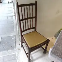 在飛比找蝦皮購物優惠-美國古董木製高椅背餐椅 復古木餐椅 [CHAIR-0153]