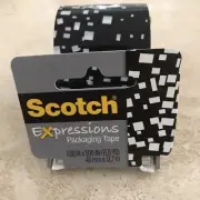 Scotch Expressions Decorative Packaging Tape RARE New