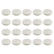 20pcs Wool Buffing Pads 6 Inch Polishing Pad Polishing Buffing Pad Hook and Loop