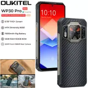 5G OUKITEL WP30 PRO 4G Rugged Mobile Android Phone Dual Screen 120W 120Hz 512GB