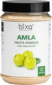 bixa BOTANICAL Amla Powder - 200G / 7 Oz, (Emblica Officinalis) |Antioxidant |Ideal Vitamin C Supplement | Pure & Natural Super Food Supplement To Boost Immunity And Re-Energise Generally Weak Body