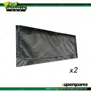 2x Alu-Cab Canopy Camper Mozzie Midgie Net Set Side Window Cover AC-CC-A-MN