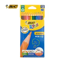 在飛比找PChome24h購物優惠-BIC 12色強化版色鉛筆