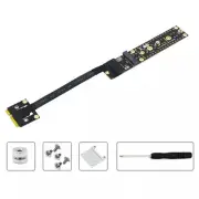 Mini PCIe Male To Key M Female Adapter Cable