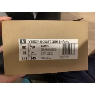 Adidas Yeezy Boost 350幼兒童鞋14.5cm